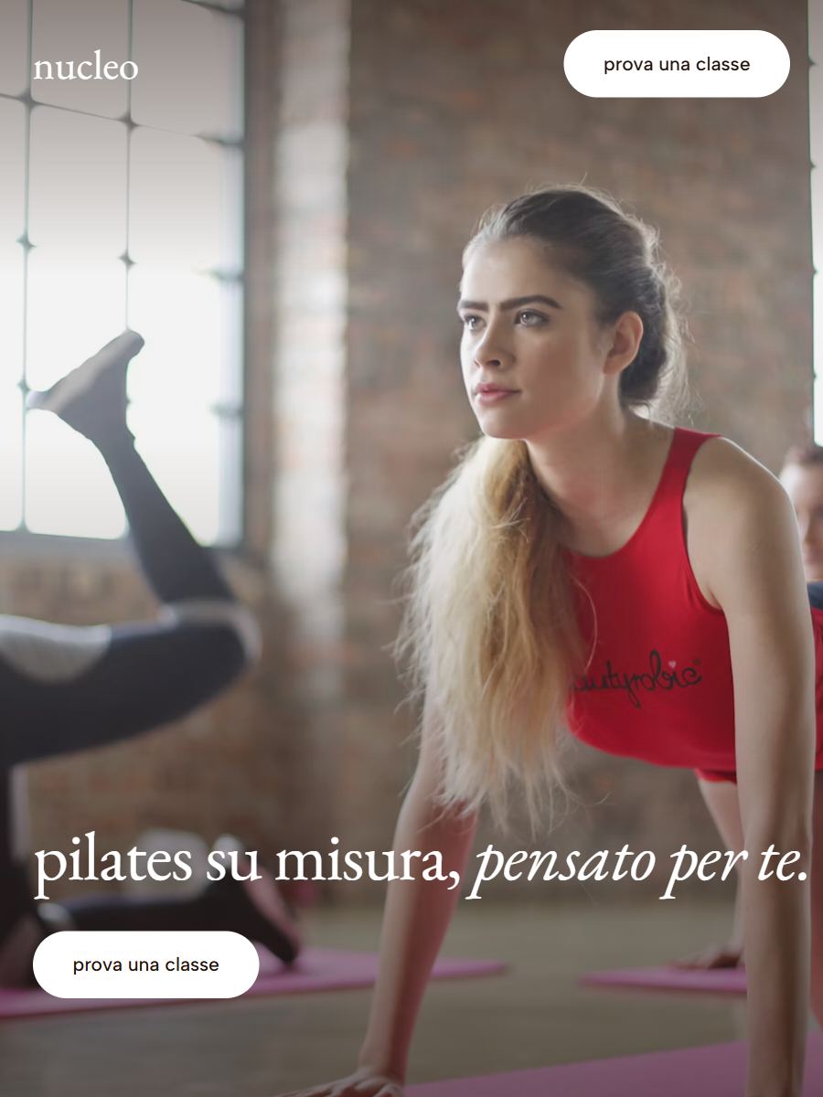 Demo di un sito per uno studio di pilates